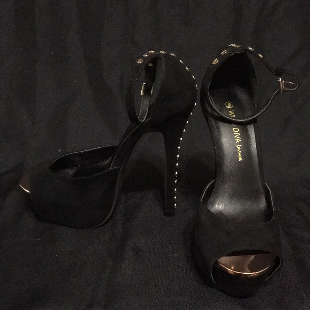 Studded heels